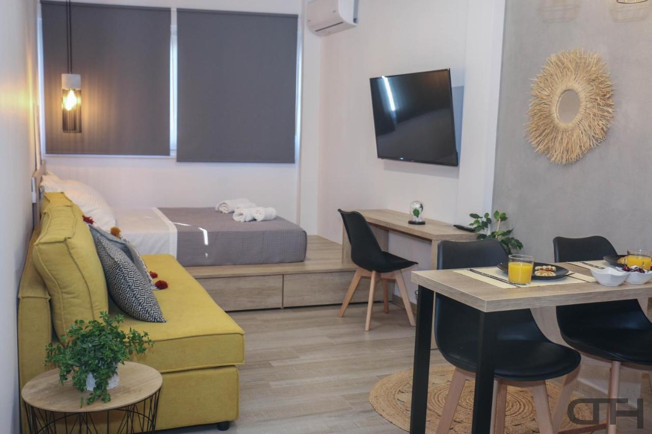 New Deluxe Studio 3 Downtown Thessaloniki - Fully Equiped Dış mekan fotoğraf